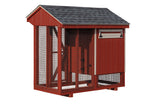 Quaker 4x8 Combination Coop