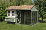 Quaker 7x12 Combination Coop