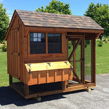 Quaker 6x8 Combination Coop
