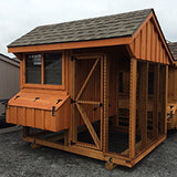 Quaker 6x8 Combination Coop