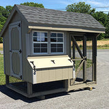 Quaker 6x8 Combination Coop