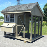 Quaker 6x8 Combination Coop