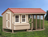Quaker 7x14 Combination Coop